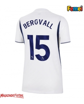Tottenham Hotspur Lucas Bergvall #15 Tricou Fotbal Replică 2026-27 Femei Acasa Tottenham Hotspur Lucas Bergvall #15 Tricou Fotbal Replică 2026-27 Femei Acasa